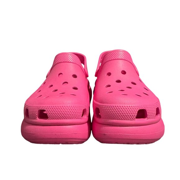 Crocs Classic Crush Pink Clogs, Size 9M 11W NWOB - Picture 3 of 11